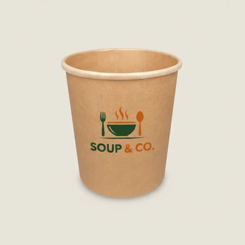 Aangepaste soepbeker - weergave 3