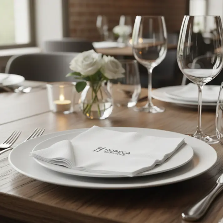 Persoonlijke airlaid servetten - weergave 3