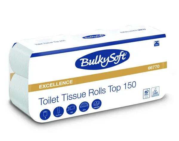 Toilet paper / WC BulkySoft Excellence 3-ply 96 Rolls 66770