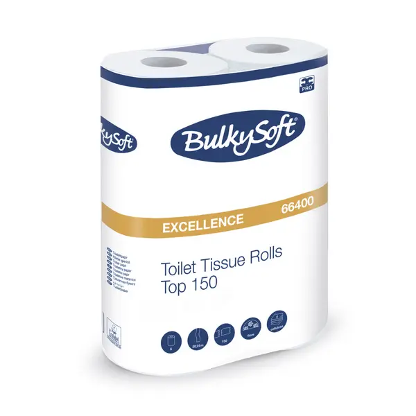 Toilettenpapier / WC-Papier BulkySoft Excellence 4-lagig 60 Rollen 66400
