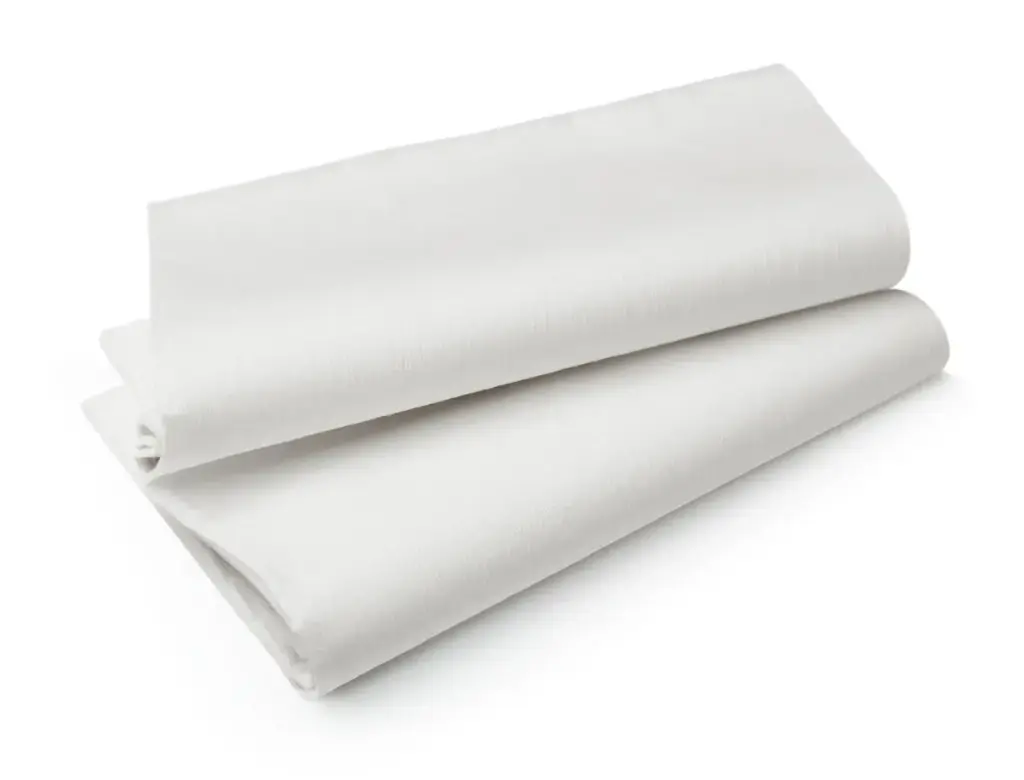 Evolin® Tischdecken 127 x 180 cm Uni Weiß 25STK