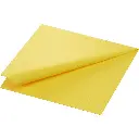 Servetten Tissue 40x40 cm 2-Laags 1250 st Geel
