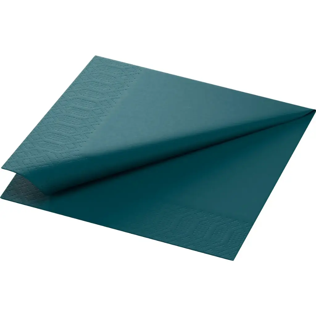 Servietten Tissue 33x33 cm 2-lagig 2000Stk Ozeanblau