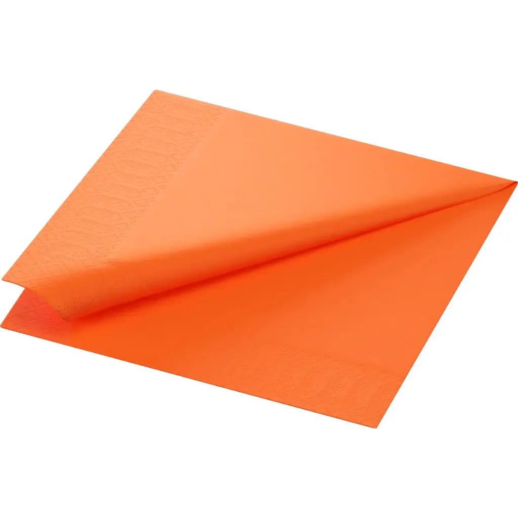 Servietten Wattestoff 40x40 cm 3-lagig 1000 Stück Sonnenrot