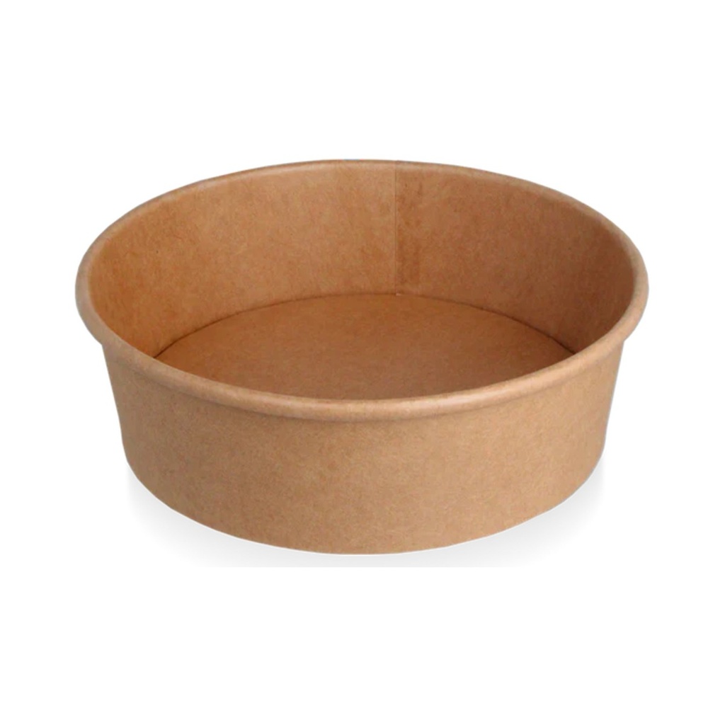 Kraft Salad Bowl 1100ml 300 pcs – food packaging