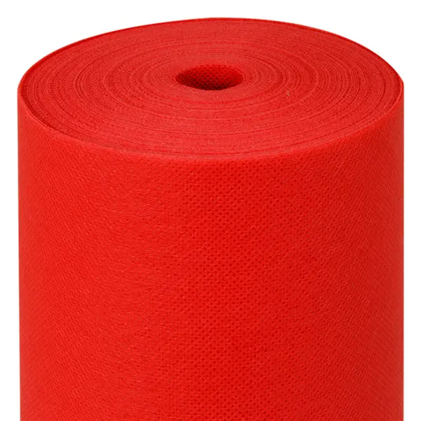 Spunbound Tischläufer Rot 0,4x48m – 6er-Pack Rollen