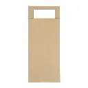 Pochettes Kraft à couverts 500pcs – emballage