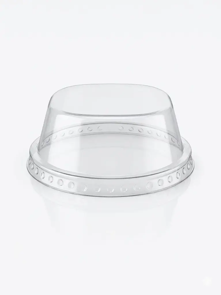 Dome lid for footed dessert cup – 600 pcs