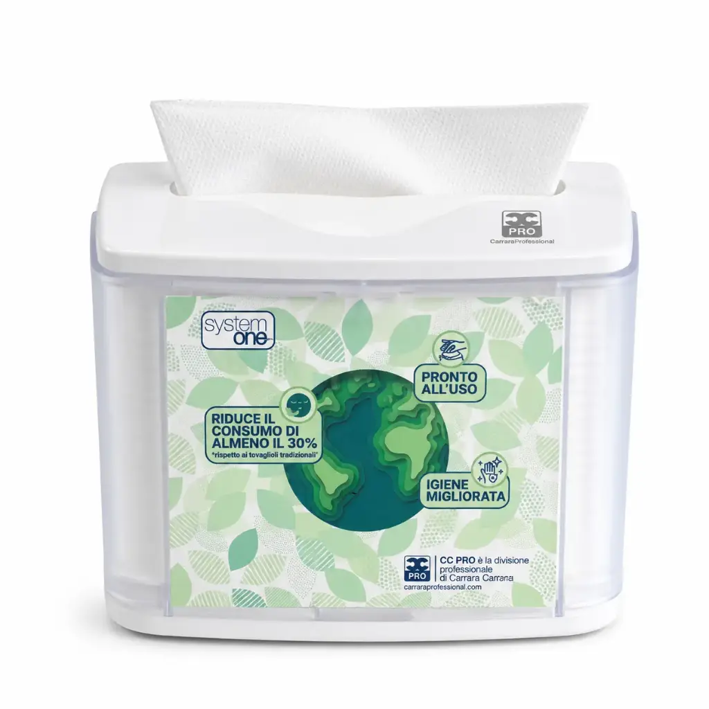 Dispenserbak servetten Systeem-One Small BulkySoft 01416