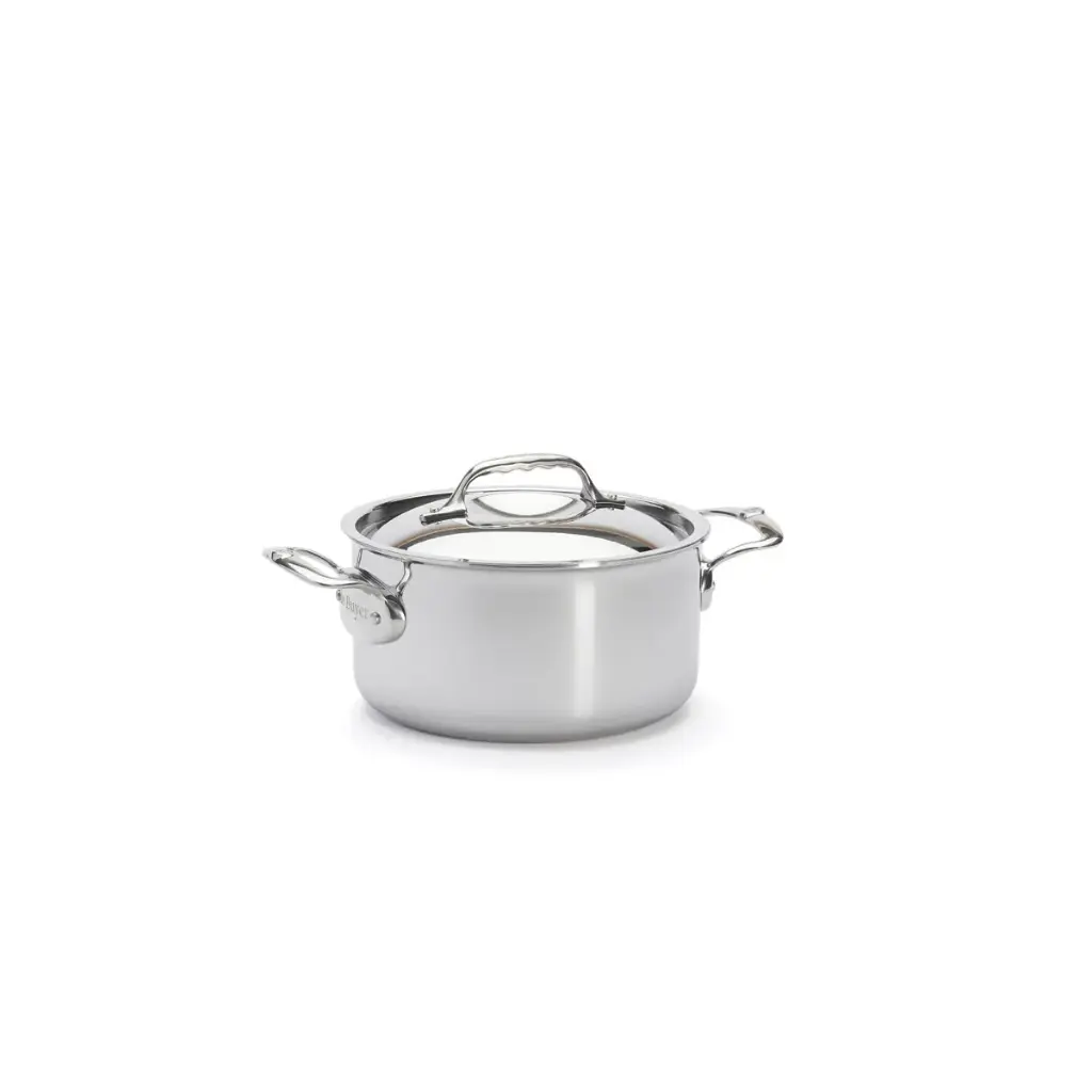Braadpan + deksel RVS AFFINITY Ø20 cm – De Buyer 3742.20