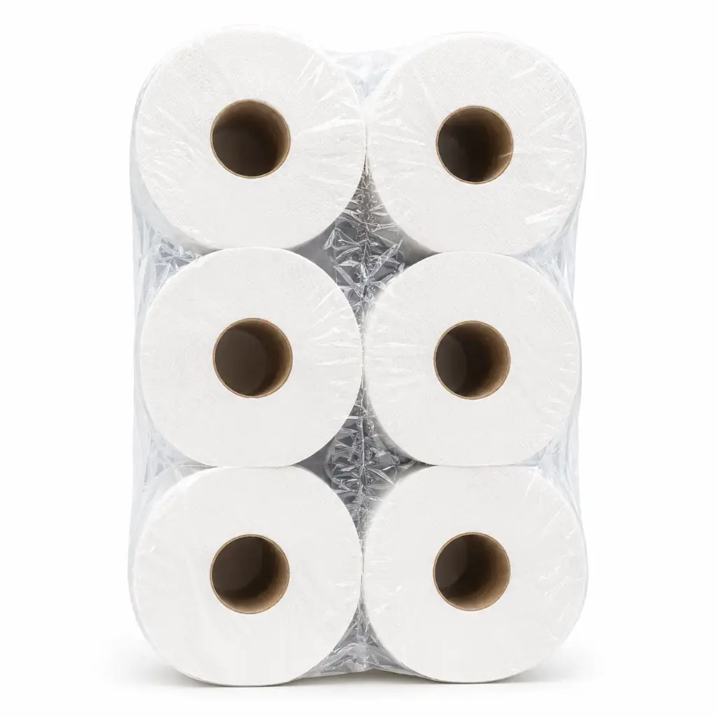Putzrolle Centrefeed BulkySoft 1-lagig 270m – 6 Rollen