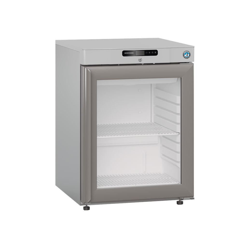 Réfrigérateur à porte vitrée sous-comptoir professionnel Hoshizaki Compact KG220 — 77 L