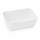 Ravier à frites carton blanc C85 – 120×70×45 mm – 250 pièces