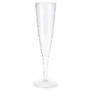 Sektflöte wiederverwendbar transparent 12/15 cl – 100 Stück