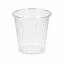 Saucenbecher gerillt transparent 12,5 cl Ø67 mm – 1000 Stück
