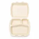 Menübox AP4 creme 3 Fächer XPS – 250 Stück