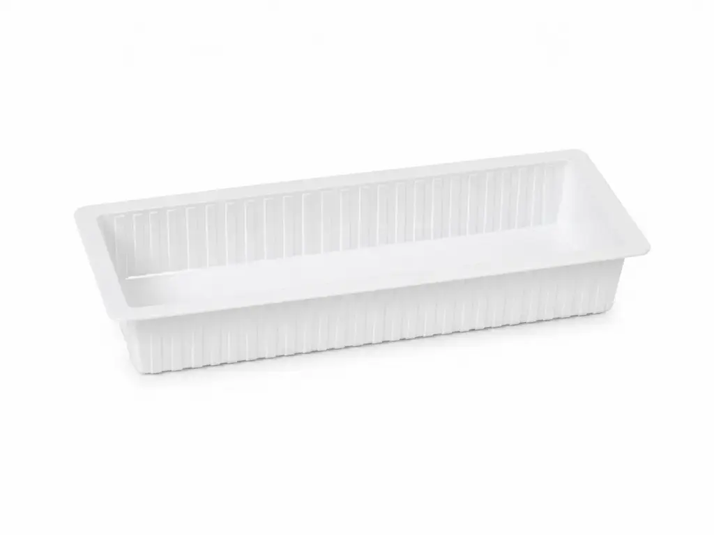 Schale weiß A16 216 × 72 × 35 mm – 1000 Stück