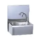 Handwaschbecken GC mit Aufkantung Höhe 355 mm, ohne Spender Außenmaße 440 x 335 mm Höhe 540 mm Aufkantung montiert geliefert 806382