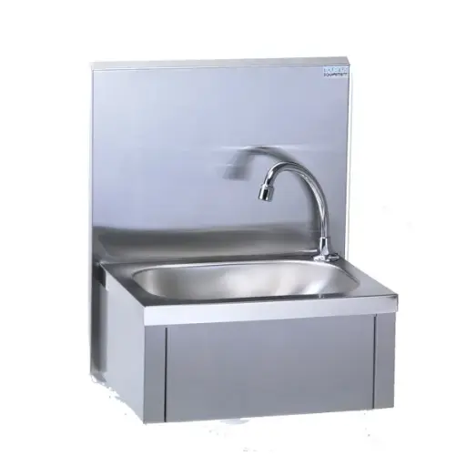 Lave-mains GC avec dosseret hauteur 355 mm, sans distributeur dimensions hors tout 440 x 335 mm hauteur 540 mm dosseret livré démonté 806382
