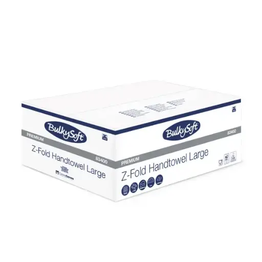 Paper towel Zigzag BulkySoft Premium 23.5×24 cm 2-Ply