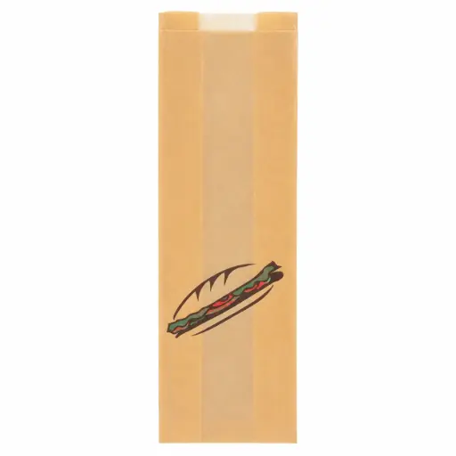 Broodpapier 12x6,5x38cm bruin 1500PCS