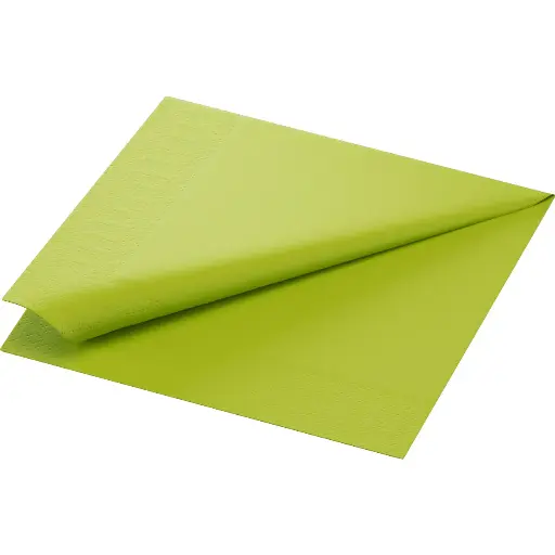 Tissue-Servietten 40x40 cm 2-lagig 1250 Stk. Kiwi