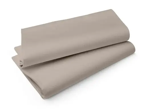 Evolin Tischdecke Duni 110x110 cm Greige 50 Stück