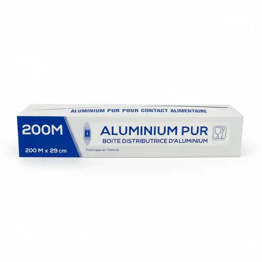 Aluminium neutre 1PC 200m x 29cm 