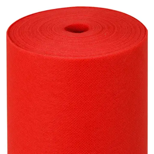 Spunbound Tischläufer Rot 0,4x48m – 6er-Pack Rollen