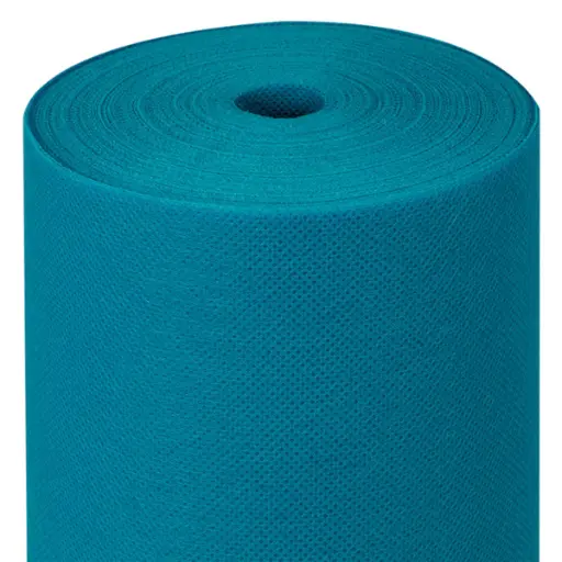 Spunbound Tischläufer Türkis 0,4x48m – 6er-Pack Rollen