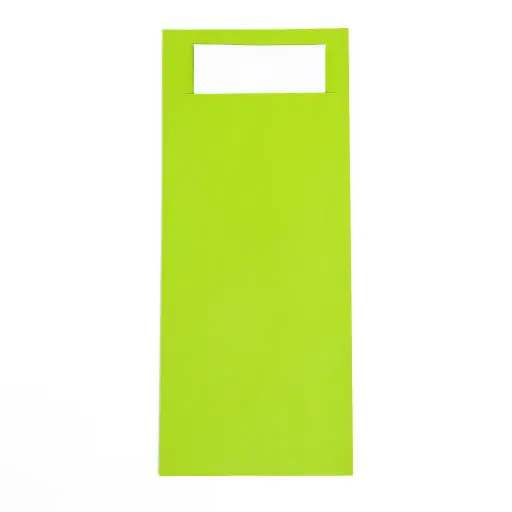 Pochettes Lime à couverts 600pcs