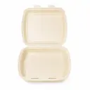 Boîte repas AP4 crème 1 compartiment XPS – 250 pièces