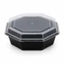Octaview + couvercle blanche 23 cm – 200 pièces