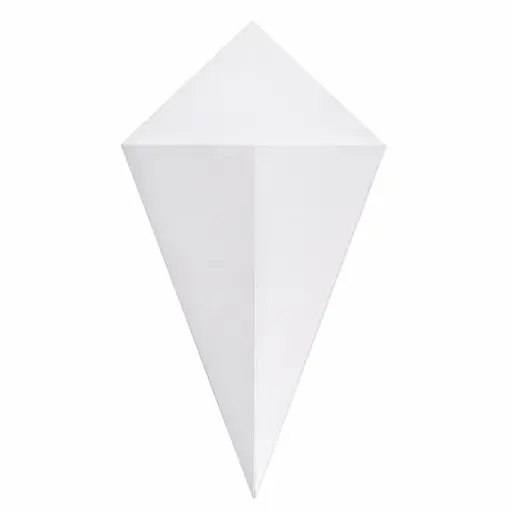 Cornet à frites carton blanc 150/250 (n°2) – 1000 pièces